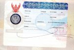 Vstupní vízum do Thajska